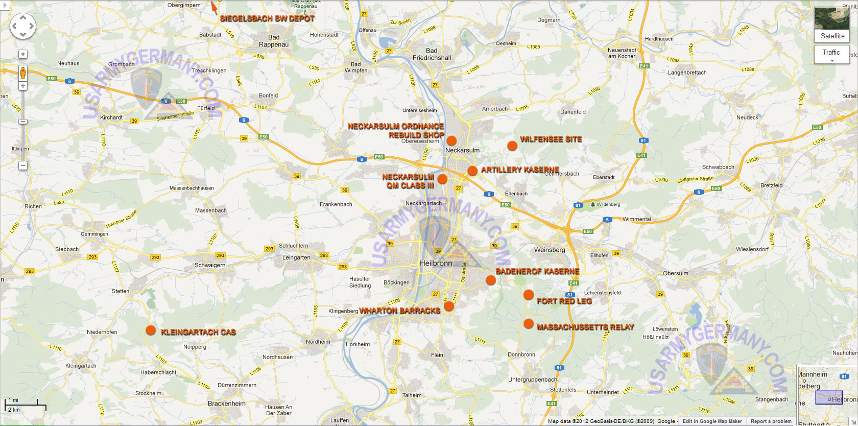 USAREUR Cities Heilbronn
